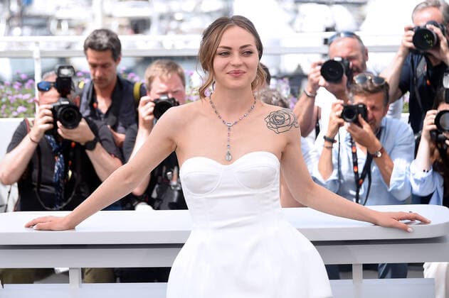 75th Cannes film festival 2022, Photocall film R.M.N.. Pictured: Macrina Barladeanu  Copyright: xAlbertoxTerenghi Cannesx2022x xix xVenezia2020x