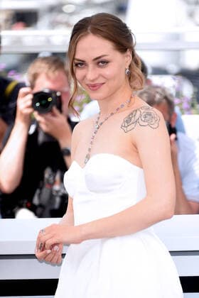 75th Cannes film festival 2022, Photocall film R.M.N.. Pictured: Macrina Barladeanu  Copyright: xAlbertoxTerenghi Cannesx2022x xix xVenezia2020x