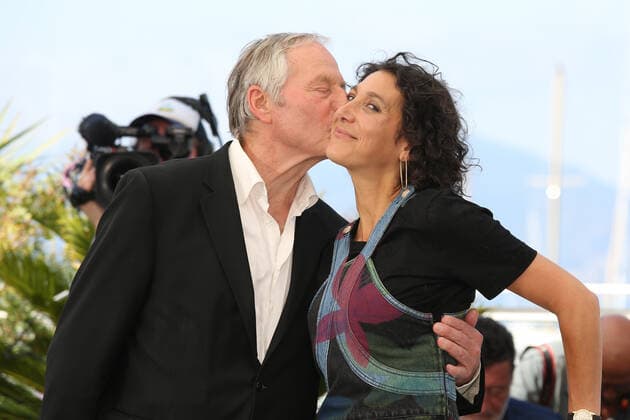 75eme Festival International du Film de Cannes. 75th Cannes Film Festival. Photocall with cast of the film Plus que jamais . Bjorn Floberg and director Emily Atef. 280528 2022-05-21 Cannes France  Copyright: xIsabellexVautierx xStarfacex STAR_280528_016