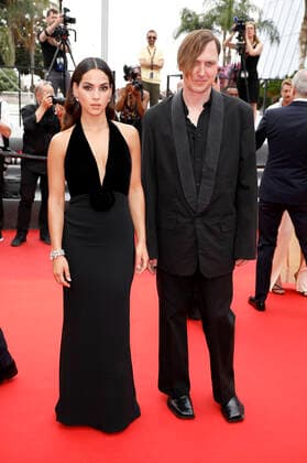 Adria Arjona und Lars Eidinger bei der Premiere des Kinofilms Holy Spider Les nuits de Mashhad auf dem Festival de Cannes 2022 75. Internationale Filmfestspiele von Cannes im Palais des Festivals. Cannes, 22.05.2022