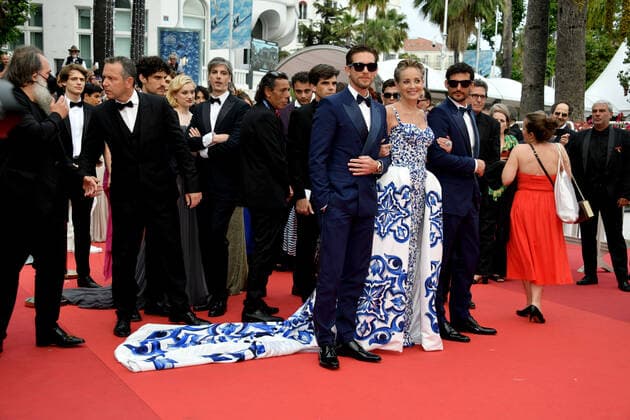 75th Cannes Film Festival 2022, Red Carpet Film Forever Young. Pictured Sharon Stone  Copyright: xSimonexComix xipa-agency.netx xVeneziax2020x