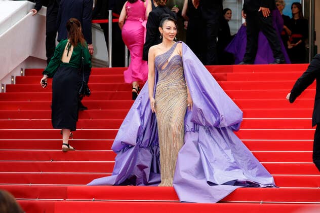 Jessica Wang bei der Premiere des Kinofilms Forever Young Les Amandiers auf dem Festival de Cannes 2022 75. Internationale Filmfestspiele von Cannes im Palais des Festivals. Cannes, 22.05.2022
