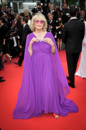 Foto IPP Daniele Cifala™ Cannes 22 05 2022 Forever Young (Les Amandiers) Red Carpet - The 75th Annual Cannes Film Festival nella foto: Amanda Lear Italy Photo Press - World Copyright
