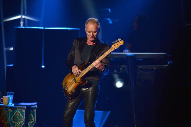 HOLLYWOOD, FLORIDA - MAY 22: Sting performs live on stage at Hard Rock Event Center at the Seminole Hard Rock Hotel & Casino on May 22, 2022 in Hollywood, Florida. Copyright: xmpi10 MediaPunchx