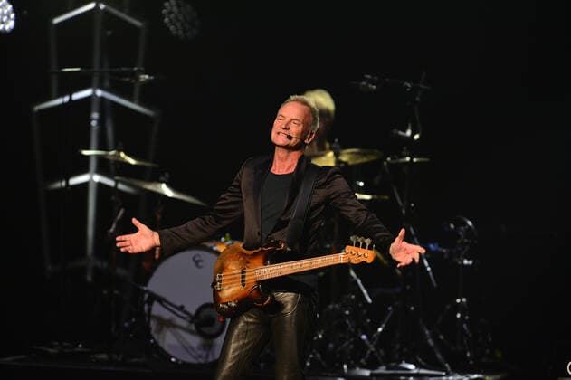HOLLYWOOD, FLORIDA - MAY 22: Sting performs live on stage at Hard Rock Event Center at the Seminole Hard Rock Hotel & Casino on May 22, 2022 in Hollywood, Florida. Copyright: xmpi10 MediaPunchx