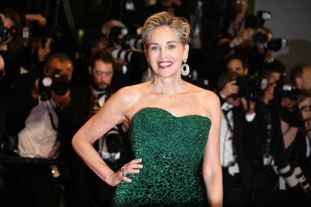 75th Cannes Film Festival 2022, Red Carpet Film Crimes Of The Future. Pictured Sharon Stone  Copyright: xSimonexComix xipa-agency.netx xVeneziax2020x