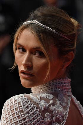 75th Cannes Film Festival 2022, red carpet Crimes Of The Future Pictured: Chloe Lecareux  Copyright: xManuelexMangiarottix xipa-agencyx xVeneziax2020x