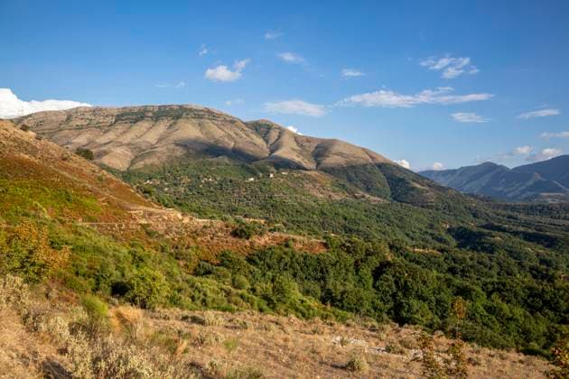 Landscape scenery of Mali I Gjere mountain range, Albania, MAMF02210