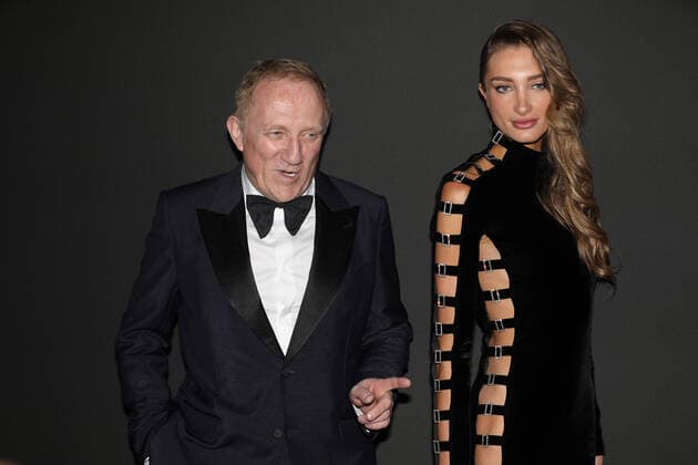 May 23, 2022, Cannes, Cote d Azur, France: FRANCOIS-HENRI PINAULT and his daugther MATHILDE PINAULT attend the KERING Women in Motion Awards photocall during 75th annual Cannes Film Festival Cannes France - ZUMAc179 20220523_zep_c179_106 Copyright: xMickaelxChavetx