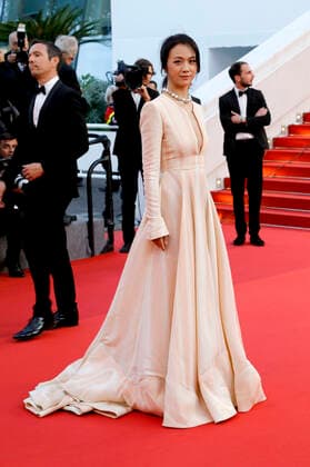 Tang Wei bei der Premiere des Kinofilms Decision to Leave Heojil kyolshim auf dem Festival de Cannes 2022 75. Internationale Filmfestspiele von Cannes im Palais des Festivals. Cannes, 23.05.2022