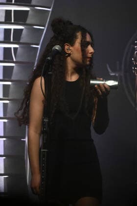 Simona Sciacca during the Concert of Mannarino Live 2022 at Atlantico on 23th May, 2022 in Rome, Italy.  Copyright: xDomenicoxCippitellix xipa-agencyx 1012234215st