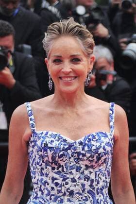 Sharon Stone am Red Carpet von Les Amandiers, anlaesslich dem Festival de Cannes 2022 - internationale Filmfestspiele, Palais de Festival