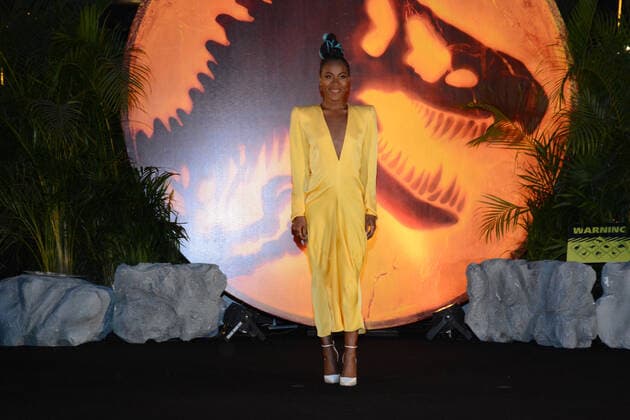 Jurassic World: Dominion Film Premiere MEXICO CITY, MEXICO - MAY 23, 2022: Actress DeWanda Wise attends at red carpet of film premiere of the Jurassic World: Dominion at Cinepolis Oasis Coyoacan. On May 23, 2022 in Mexico City, Mexico. (Photo by Jorge Gonzalez Eyepix Group) Copyright: xJorgexGonzalez xEyepixxGroupx EYEPIX_JG_23052022_65677