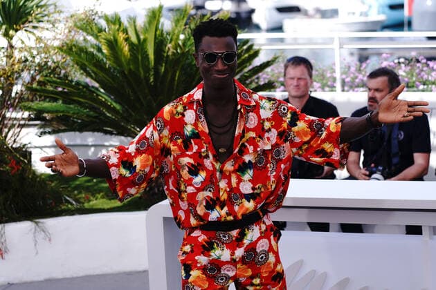 Internationale Filmfestspiele von Cannes, Crimes Of The Future Photocall Welket Bungue CELEBRITES : 75Ã me Festival de Cannes - Photocall du film Â« Crimes of the Future Â» - 24 05 2022 NorbertScanella Panoramic 