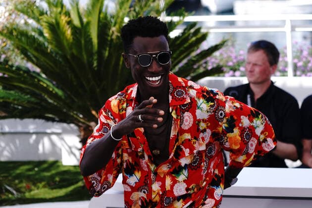 Internationale Filmfestspiele von Cannes, Crimes Of The Future Photocall Welket Bungue CELEBRITES : 75Ã me Festival de Cannes - Photocall du film Â« Crimes of the Future Â» - 24 05 2022 NorbertScanella Panoramic 