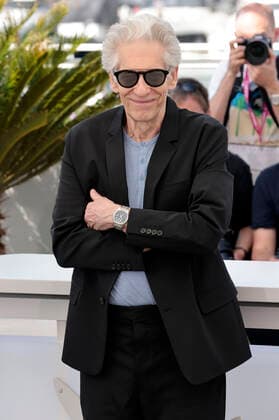 David Cronenberg beim Photocall zum Kinofilm Crimes of the Future auf dem Festival de Cannes 2022 75. Internationale Filmfestspiele von Cannes am Palais des Festivals. Cannes, 24.05.2022