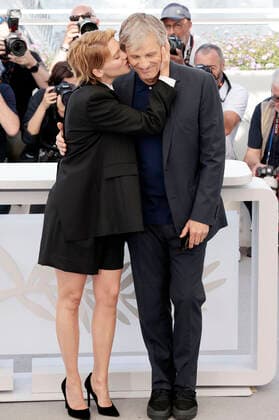 Lea Seydoux und Viggo Mortensen beim Photocall zum Kinofilm Crimes of the Future auf dem Festival de Cannes 2022 75. Internationale Filmfestspiele von Cannes am Palais des Festivals. Cannes, 24.05.2022