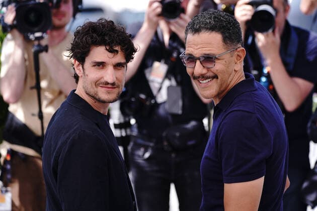 Louis Garel (RÃ alisateur France) - Roschdy Zem (Acteur) CELEBRITES : 75Ã me Festival de Cannes - Photocall du film Â« L?Innocent Â» - 24 05 2022 NorbertScanella Panoramic 
