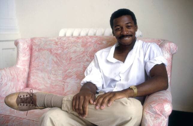 Robert Townsend, 1987 The American director and writer Robert Townsend. Portrait taken at the Deauville American Film Festival in September 1987. Photo Jacques Loew Copyright: xJacquesxLoew Photo12x LWE19A00_304