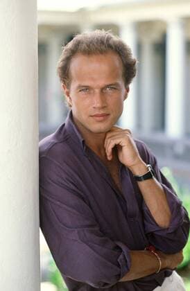 Laurent Malet, 1987 The French actor Laurent Malet. Portrait taken at the Deauville American Film Festival in September 1987. Photo Jacques Loew Copyright: xJacquesxLoew Photo12x LWE21A00_378