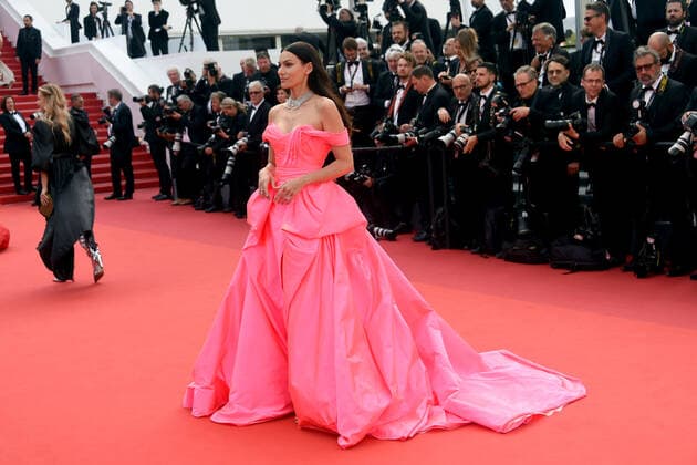 Cannes 2022 - 75Â° Festival Internazionale del cinema, Ottava Serata - Red Carpet del Film L™Innocent (The Innocent). Nella foto Paola Turani  Copyright: xAlbertoxTerenghix xipa-agency.nex xVenezia2020x