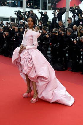Cannes 2022 - 75Â° Festival Internazionale del cinema, Ottava Serata - Red Carpet del Film L™Innocent (The Innocent). Nella foto Jourdan Dunn  Copyright: xAlbertoxTerenghix xipa-agency.nex xVenezia2020x