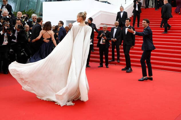 Natasha Poly bei der Premiere des Kinofilms The Innocent L Innocent auf dem Festival de Cannes 2022 75. Internationale Filmfestspiele von Cannes im Palais des Festivals. Cannes, 24.05.2022