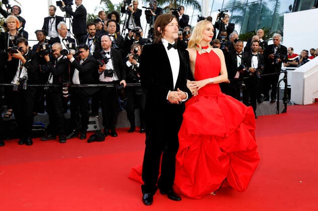 Entertainment Themen der Woche KW21 Entertainment Bilder des Tages Norman Reedus und Diane Kruger bei der Premiere des Kinofilms The Innocent L Innocent auf dem Festival de Cannes 2022 75. Internationale Filmfestspiele von Cannes im Palais des Festivals. Cannes, 24.05.2022 *** Norman Reedus and Diane Kruger at the premiere of the feature film The Innocent L Innocent at the Festival de Cannes 2022 75 Cannes International Film Festival at the Palais des Festivals Cannes, 24 05 2022. Foto:xD.xBedrosianx xFuturexImage