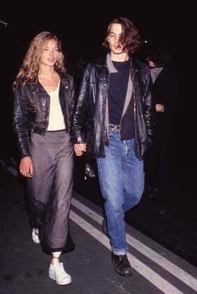 **FILE PHOTO** Kate Moss Set To Testify In Defense Of Johnny Depp In Amber Heard Case. Kate Moss and Johnny Depp at the D.A.R.E. Benefit Featuring Richard Tyler Vogue Johnny Depp Short Film February 22, 1994 Copyright: xRalphxDominguez MediaPunchx
