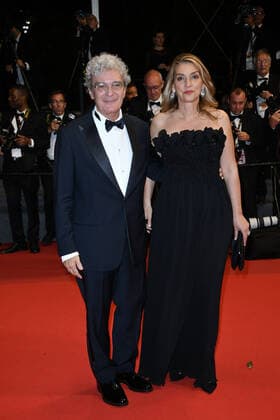 75th Cannes Film Festival 2022, Red Carpet Film Nostalgia. Pictured Ippolita Di Maio, Mario Martone  Copyright: xSimonexComix xipa-agency.netx xVeneziax2020x