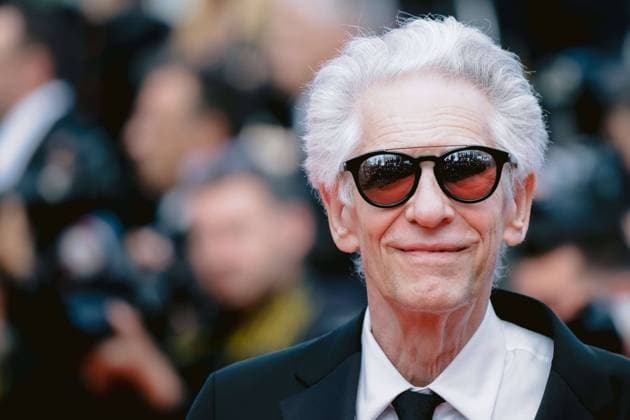 75eme Festival International du Film de Cannes. Montee des marches du film L innocent pour le 75eme anniversaire du festival. 75th Cannes International Film Festival. Rise of the steps of the film L innocent for the 75th anniversary of the festival 280725 0000-00-00 Cannes France Cronenberg, David  Copyright: xTerencexBaelenx STAR_280725_081