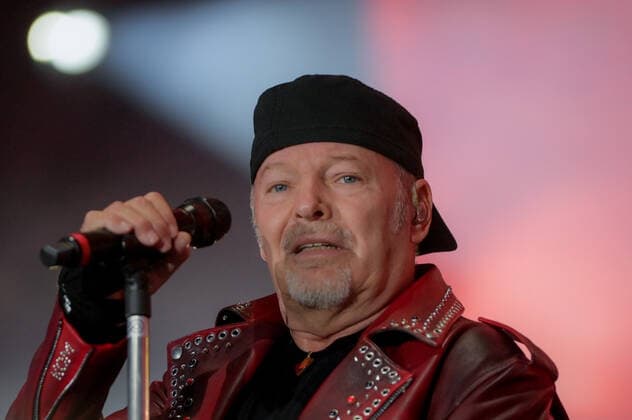 Milan, Italy, 24 May 2022 Vasco Rossi live at Ippodromo SNAI La Maura San Siro Milan during the Vasco Live Tour Credit: Tiziano Ballabio during Vasco Live 2022, Italian singer Music Concert in Milano, Italy, May 24 2022