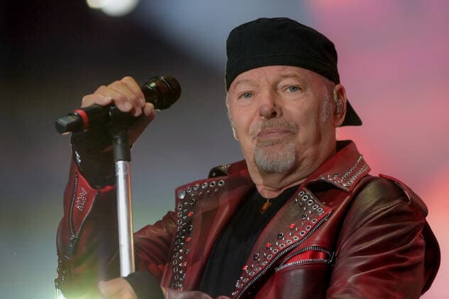 Milan, Italy, 24 May 2022 Vasco Rossi live at Ippodromo SNAI La Maura San Siro Milan during the Vasco Live Tour Credit: Tiziano Ballabio during Vasco Live 2022, Italian singer Music Concert in Milano, Italy, May 24 2022