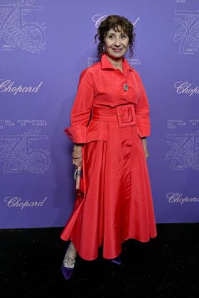 75eme Festival International du Film de Cannes. Montee des marches du film L innocent pour le 75eme anniversaire du Festival. Arrivées Soiree. 75th International Cannes Film Festival. Photocall arrivals. 280755 2022-05-24 Cannes France Ascaride, Ariane  Copyright: xL.Urmanx xStarfacex STAR_280755_086