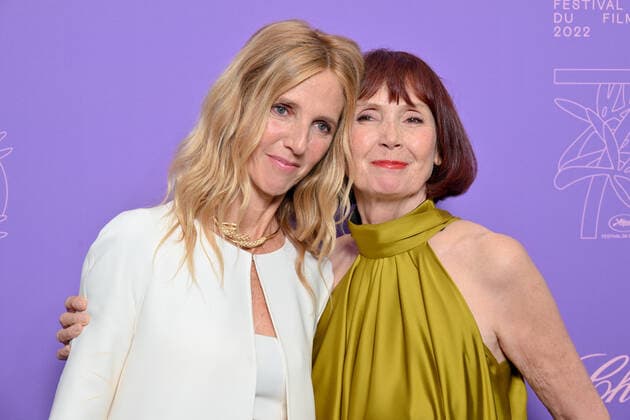 75eme Festival International du Film de Cannes. Montee des marches du film L innocent pour le 75eme anniversaire du Festival. Arrivées Soiree. 75th International Cannes Film Festival. Photocall arrivals. 280755 2022-05-24 Cannes France Azema, Sabine  Copyright: xL.Urmanx xStarfacex STAR_280755_146