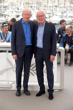 75th Cannes film festival 2022, Photocall film Tori and Lokita. Pictured: Jean-Pierre Dardenne, Luc Dardenne  Copyright: xAlbertoxTerenghi Cannesx2022x xix xVenezia2020x