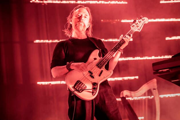 The Smile live in Oslo, Norway Oslo, Norway. 24th, May 2022. The English rock band The Smile performs a live concert at Sentrum Scene in Oslo. Here singer, songwriter and musician Thom Yorke is seen live on stage. Oslo Norway Sentrum Scene  Copyright: xGonzalesxPhoto TerjexDokkenx