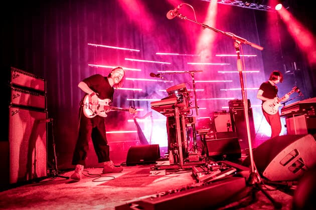 The Smile live in Oslo, Norway Oslo, Norway. 24th, May 2022. The English rock band The Smile performs a live concert at Sentrum Scene in Oslo. Here singer, songwriter and musician Thom Yorke is seen live on stage. Oslo Norway Sentrum Scene  Copyright: xGonzalesxPhoto TerjexDokkenx