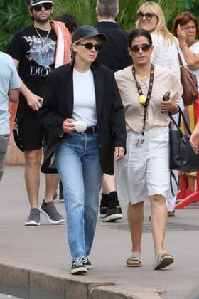 75th Cannes Film Festival 2022, celebrity sighting. Pictured: LÃ a Seydoux  Copyright: xManuelexMangiarottix xipa-agencyx xVeneziax2020x