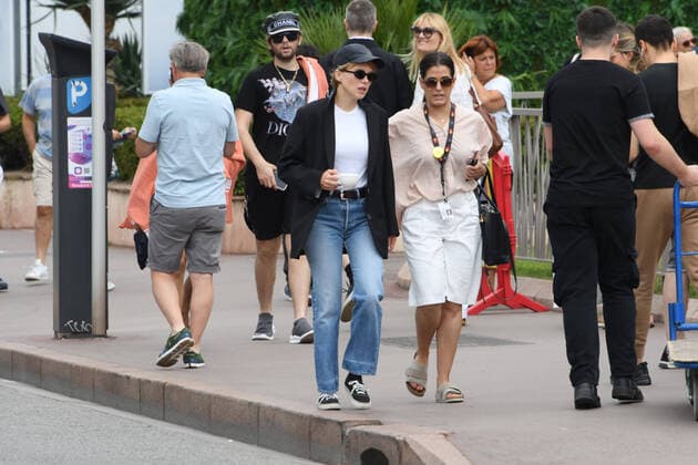 75th Cannes Film Festival 2022, celebrity sighting. Pictured: LÃ a Seydoux  Copyright: xManuelexMangiarottix xipa-agencyx xVeneziax2020x