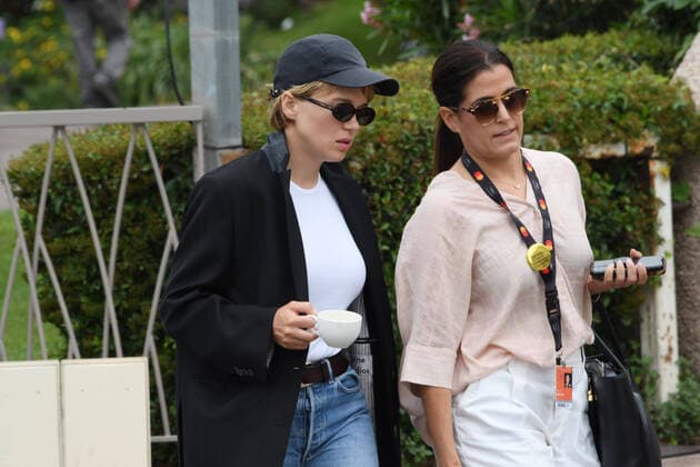 75th Cannes Film Festival 2022, celebrity sighting. Pictured: LÃ a Seydoux  Copyright: xManuelexMangiarottix xipa-agencyx xVeneziax2020x