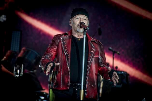 Italy: Vasco Rossi performs in Milan Vasco Rossi performs at Ippodromo La Maura in Milan. Milan Milan Italy Copyright: PamelaxRovaris