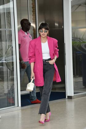 75th Cannes Film Festival 2022, Celebrity Sightings. Pictured: Zara Martin  Copyright: xSimonexComix xipa-agency.netx xVeneziax2020x