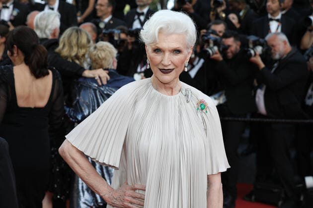May 25, 2022, Cannes, Cote d Azur, France: ELON MUSK mother MAYE MUSK attends the Elvis screening during 75th annual Cannes Film Festival Cannes France - ZUMAc179 20220526_zep_c179_044 Copyright: xMickaelxChavetx