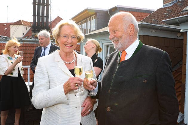 Hannover, Leibniz Ring Verleihung an Brigadegeneral Jens Alt, Eske Nannen, Jürgen Köster,