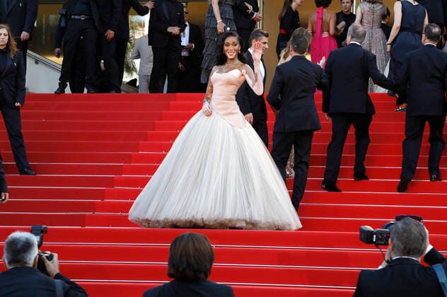 Winnie Harlow bei der Premiere des Kinofilms Elvis auf dem Festival de Cannes 2022 75. Internationale Filmfestspiele von Cannes im Palais des Festivals. Cannes, 25.05.2022