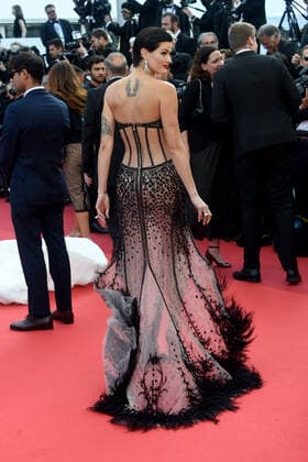 75th Cannes film festival 2022, Red Carpet film Elvis. Pictured: Isabeli Fontana  Copyright: xAlbertoxTerenghi Cannesx2022x xix xVenezia2020x