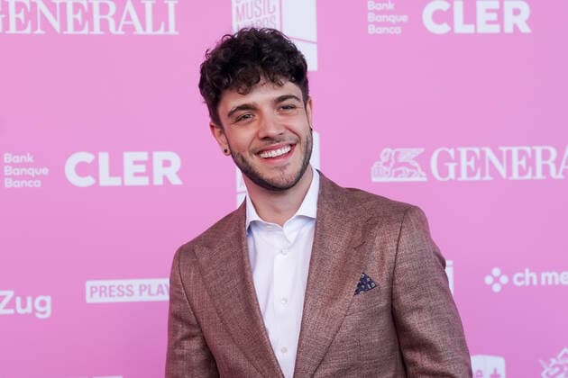 25.05.2022, Zug, Bossard Arena, Swiss Music Awards, swiss singer Luca Hänni Zug Bossard Arena Zug Switzerland Copyright: xJustPictures.ch DanielaxPorcellix