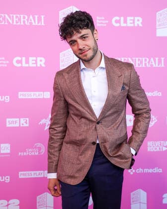 25.05.2022, Zug, Bossard Arena, Swiss Music Awards, swiss singer Luca Hänni Zug Bossard Arena Zug Switzerland Copyright: xJustPictures.ch DanielaxPorcellix