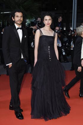 75th Cannes Film Festival 2022, red carpet Stars At Noon Pictured: Margaret Qualley  Copyright: xManuelexMangiarottix xipa-agencyx xVeneziax2020x